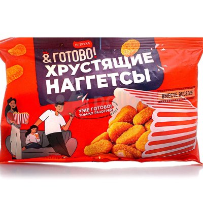 Наггетсы куриные Петруха 290г хрустящие