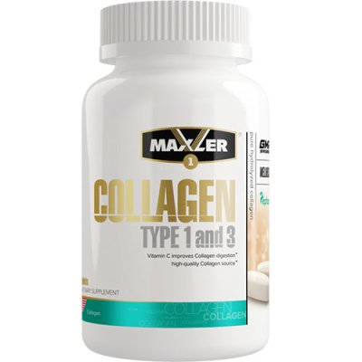 Maxler Collagen type 1 & 3 (90 таб)