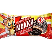 Печенье сэндвич Микки 100г какао с молоком глазированный Донецкий кондитер