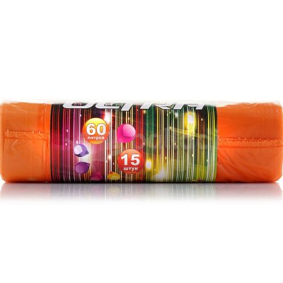 Мешки для мусора ULTRA с завязками 60л 15шт