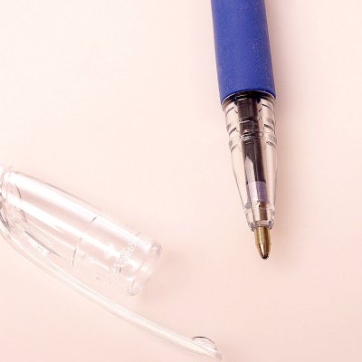 Ручка шариковая синяя 1,0мм Pentel BK410-C