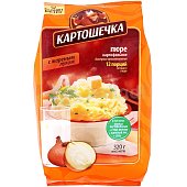 Картофельное пюре Картошечка 320гр с жареным луком  Картофельное пюре Картошечка 320гр с жареным луком