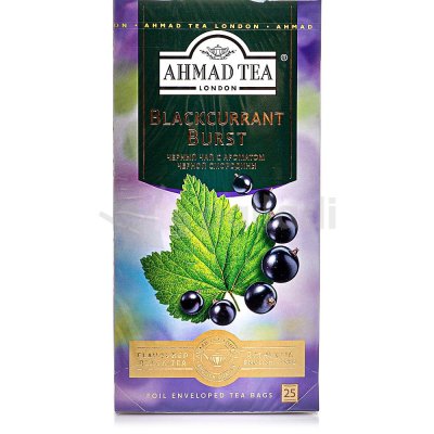 Чай Ахмад 25пак с ароматом черной смородины