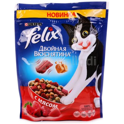 Felix Двойная вкуснятина 300г с мясом 1/10