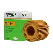 Фильтр масляный MADFIL O-119  (OEM 04152-37010)
          Артикул: O-119