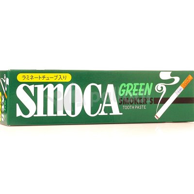 Зубная паста Smoca Green 120г для курящих мята эвкалипт