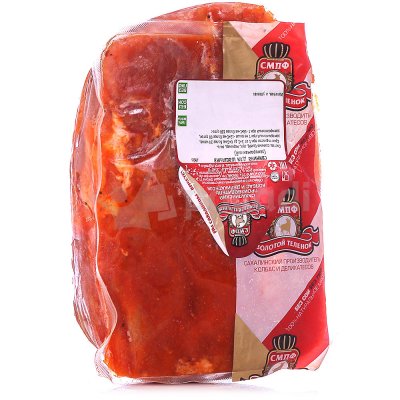Свинина для шашлыка в красном соусе 0,95кг Золотой теленок