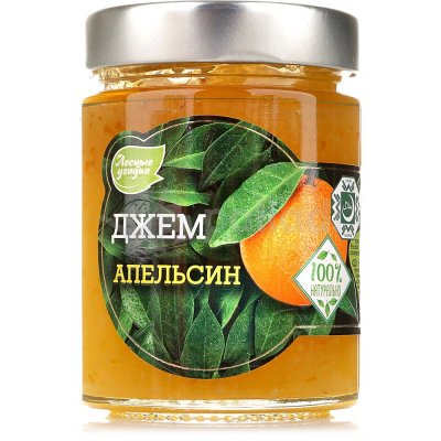 Джем Лесные Угодья 280г апельсин