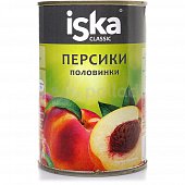 Персики половинки в сиропе ISKA 425мл 