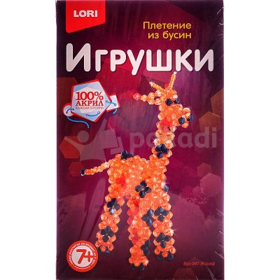 Плетение из бусин Жираф  LORI