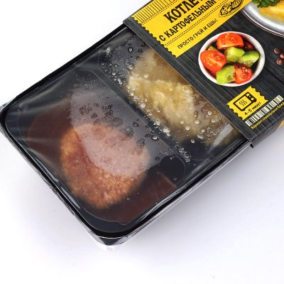 Котлета с картофельным пюре Быстро и Вкусно 300г