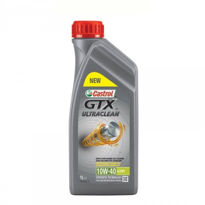 Масло моторное 10W40 A3/B4 Castrol GTX ULTRACLEAN 1л
          Артикул: 15A4DE