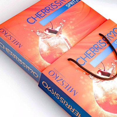Конфеты CHERRISSIMO SPRITZ 285г вишневый ликер+сумочка