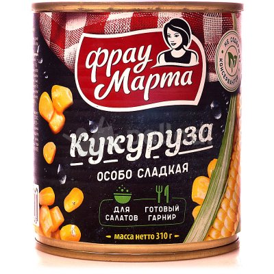 Кукуруза Фрау Марта 310г 