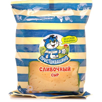 Сыр Простоквашино 50% 180г Сливочный