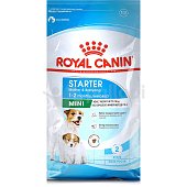 Royal Canin Mini Starter для собак мелких пород до 2 месяцев и сук в период беременности 1000г 
