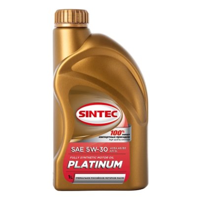 Масло моторное 5W30 SL A5/B5 SINTEC PLATINUM 1л синтетическое
          Артикул: 801988
