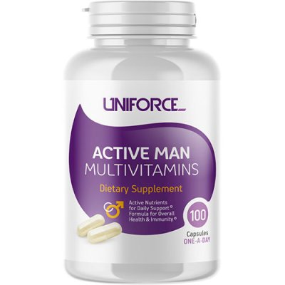 Uniforce Active Man Multivitamins (100 капс)