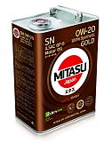Масло моторное 0W20 SN MITASU GOLD 4л синтетическое
          Артикул: MJ-102/4