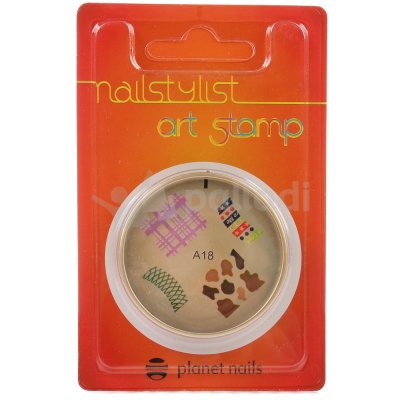 Штамп для дизайна ногтей NailStylist Art Stamp A18