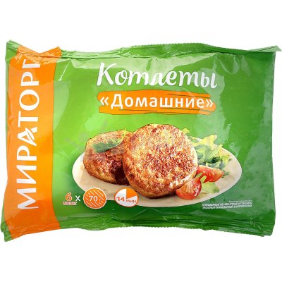 Котлеты Мираторг Домашние 420г