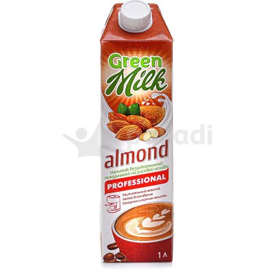 Напиток Green Milk миндальный на рисовой основе 1л