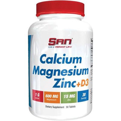 SAN Calcium Magnesium Zinc + Vit D3 (90 таб)
