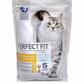 Корм Perfect Fit 650г для кошек с чувствительным пищеварением лосось