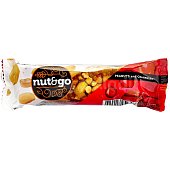 Батончик NUT N GO 50г арахис/клюква/