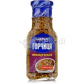 Горчица ГлавПродукт 175г ст/б Французская зернистая 