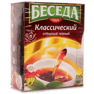 Чай Беседа 100п классика
