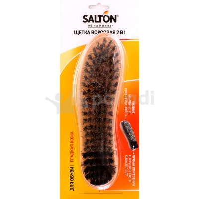 Щетка ворсовая SALTON для обуви из гладкой кожи
