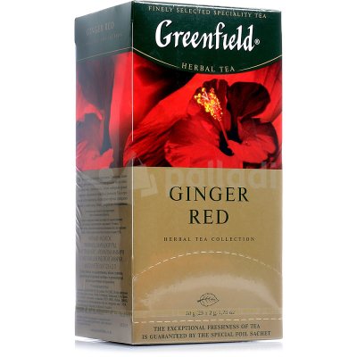 Чай Гринфилд 25пак Ginger Red черный