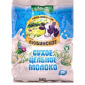 Молоко сухое цельное Любинское 26% 350г м/у