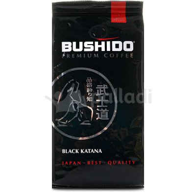 Кофе BUSHIDO Black Katana 227г зерновой