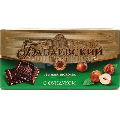 Шоколад Бабаевский с фундуком 90г