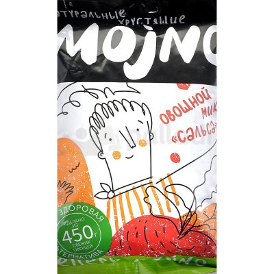Чипсы MOjNO натуральные Овощной микс сальса 75г