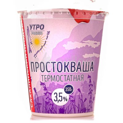 Простокваша Утро Родины 3,5% 350г
