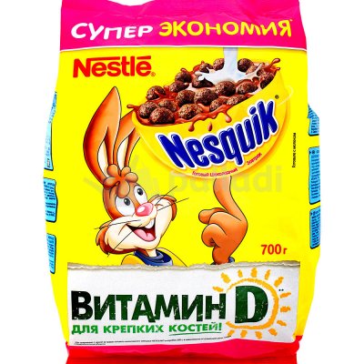 Сухой завтрак Nestle Nesquik 700г м/п молочный шоколад  