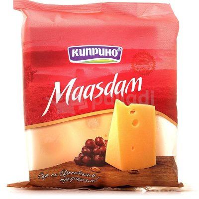 Сыр Киприно 200г Маасдам 45%