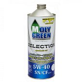 Масло моторное 5W40 SN/CF MOLYGREEN SELECTION 1л синтетическое
          Артикул: 470088