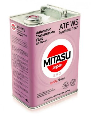 Жидкость для АКПП MITASU ATF WS 4л синтетическая
          Артикул: MJ-331/4