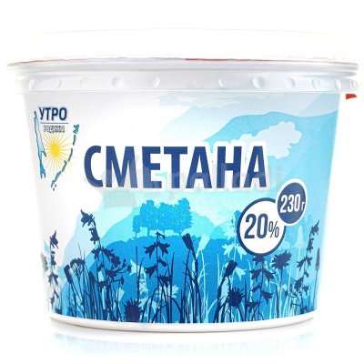 Сметана Утро Родины 20% 230г