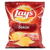 Чипсы Лейс 70г бекон