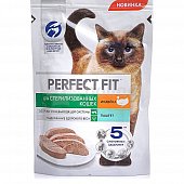 Корм Perfect Fit 75г паштет для стерилизованных кошек индейка 