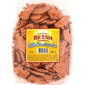 Печенье Ветли 400г Зоологическое шоколадное