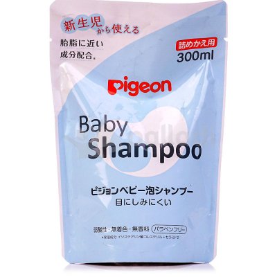 Шампунь-пенка для младенцев PIGEON Baby foam Shampoo 300мл