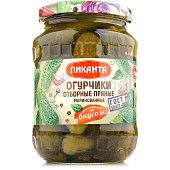 Огурцы Пиканта 690г маринованные пряные