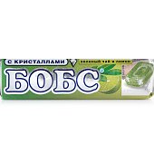 Леденцы Бобс 35г зеленый чай и лимон  