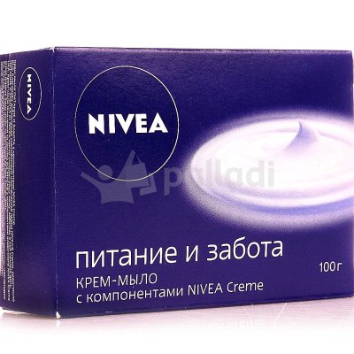 Мыло туалетное NIVEA Питание и забота 100г